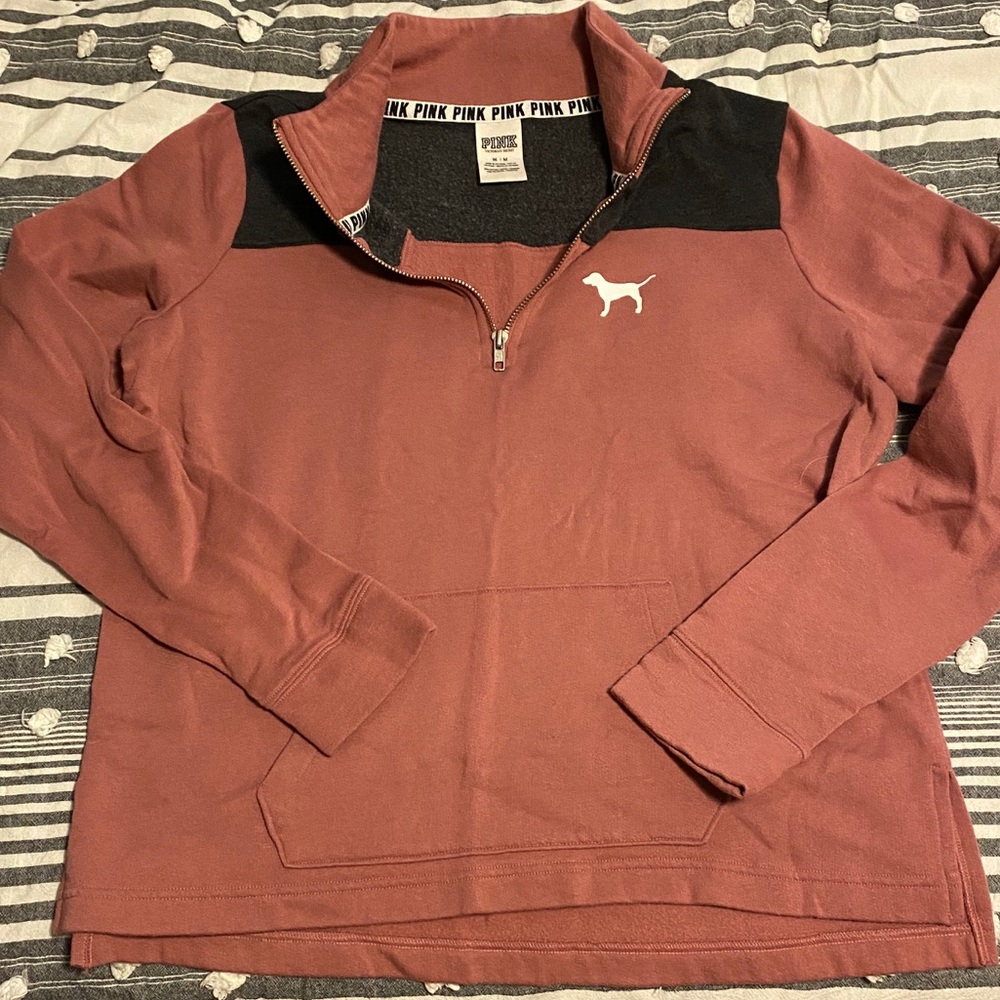 Pink Quarter-Zips - Picture 4 of 4
